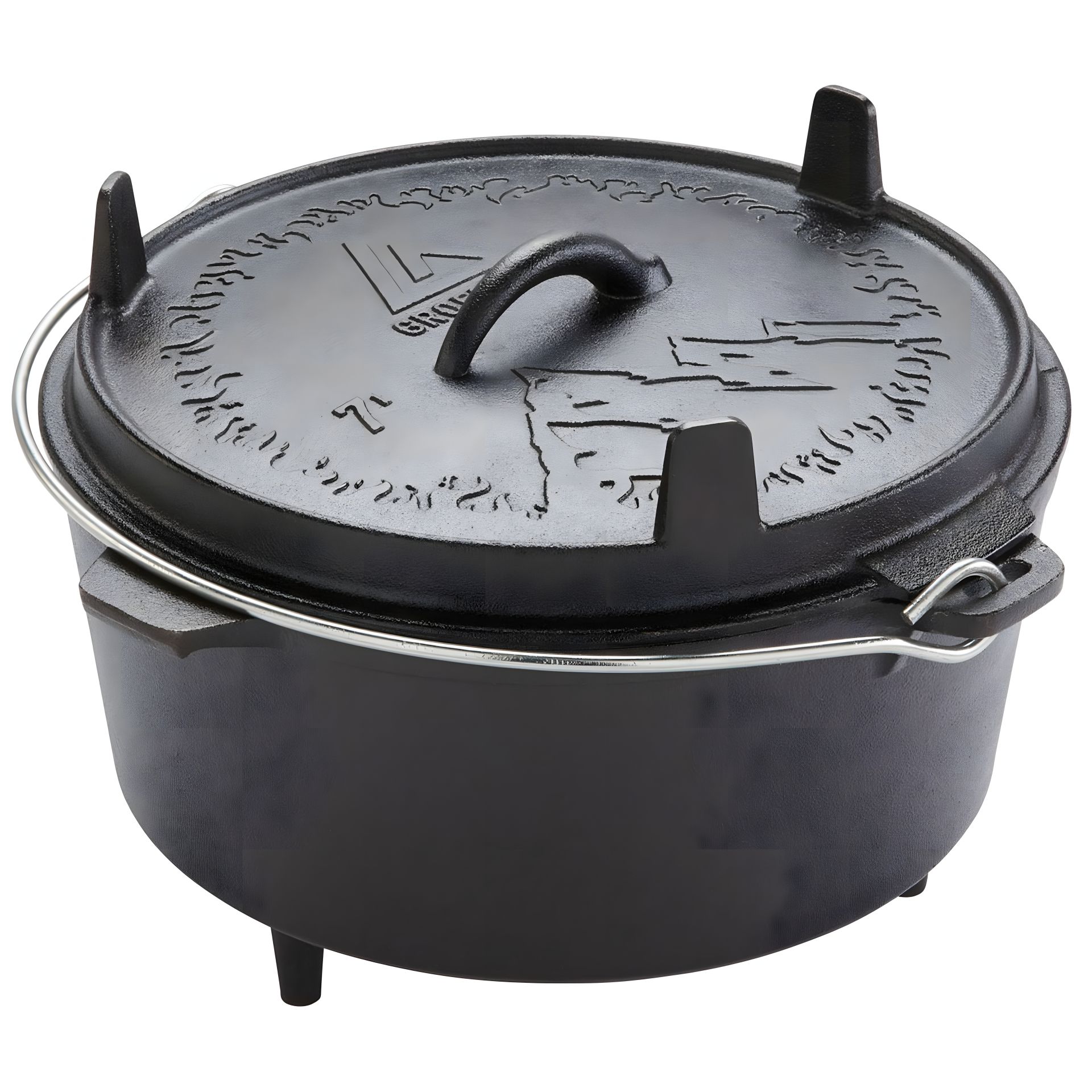 Казан Groenberg з кришкою Askja Pot 30 cm / 7 L Black (266017) Казан Groenberg з кришкою Askja Pot 30 cm / 7 L Black (266017)