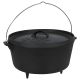 Чугунный казан с крышкой Bo-Camp Dutch Oven Cast Iron 31 cm / 7.1 L Black (2122415)