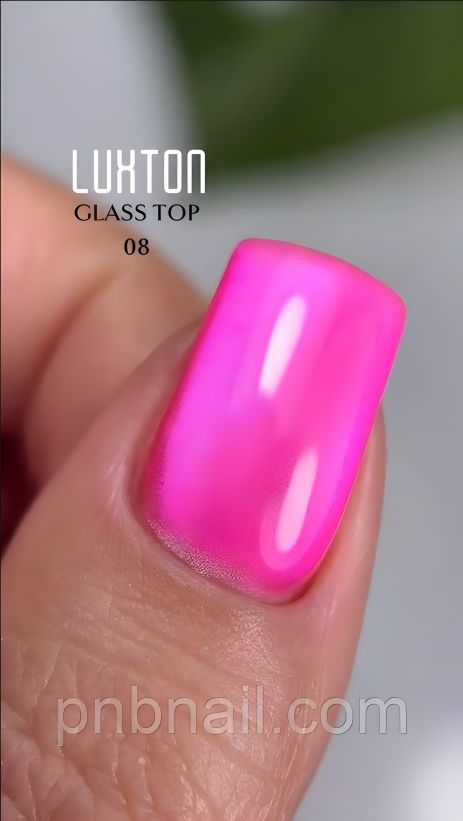 Вітражний топ без липкого шару LUXTON Glass Top, 10 мл Вітражний топ без липкого шару LUXTON Glass Top, 10 мл