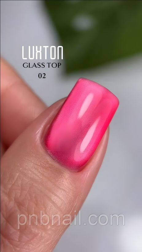 Вітражний топ без липкого шару LUXTON Glass Top, 10 мл Вітражний топ без липкого шару LUXTON Glass Top, 10 мл