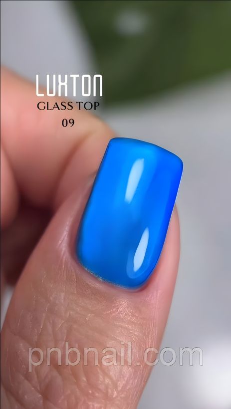 Вітражний топ без липкого шару LUXTON Glass Top, 10 мл Вітражний топ без липкого шару LUXTON Glass Top, 10 мл
