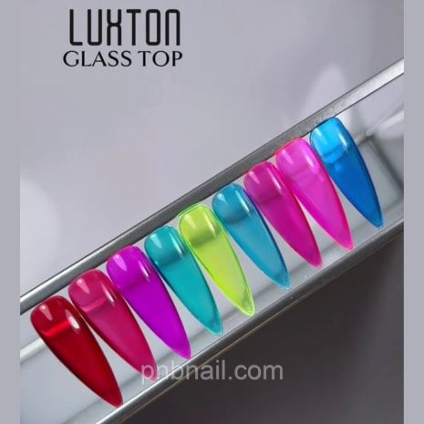 Вітражний топ без липкого шару LUXTON Glass Top, 10 мл Вітражний топ без липкого шару LUXTON Glass Top, 10 мл