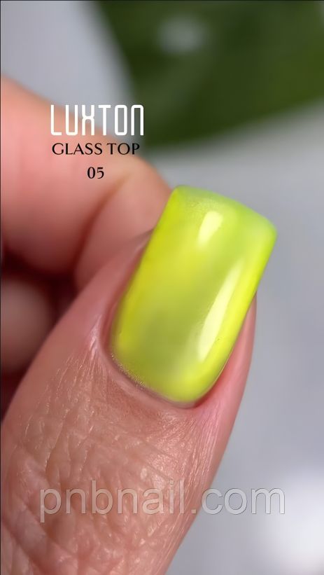 Топ вітражний без липкого шару LUXTON Glass Top, 10 мл Топ вітражний без липкого шару LUXTON Glass Top, 10 мл