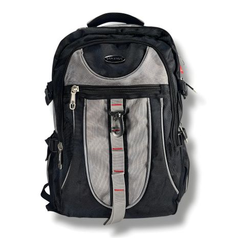 Місткий зручний рюкзак для міста та навчання, сірий