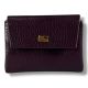 Бордовий жіночий гаманець, місткий та практичний