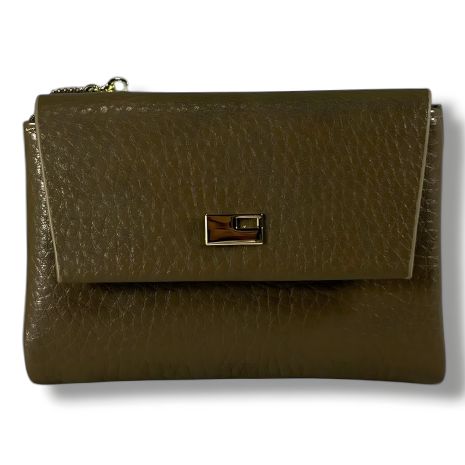 Зелений жіночий гаманець, місткий та практичний