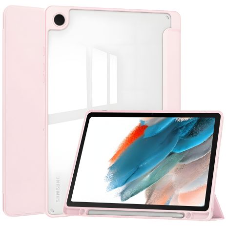 TPUCristal Slim TPU чохол Spen holder Samsung Galaxy Tab A9 Plus SM X210 X215 X216 Світло-рожевий