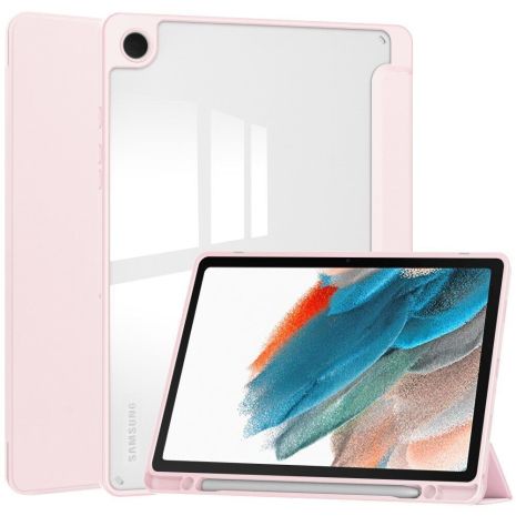 Чохол TPUCristal SlimTPU Spen holder Samsung Galaxy Tab A9 Plus SM X210 X215 X216 Світло-рожевий