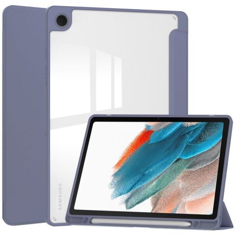 Чохол TPUCristal SlimTPU Spen holder Samsung Galaxy Tab A11 Plus SM X230 X235 X236 Фіолетовий