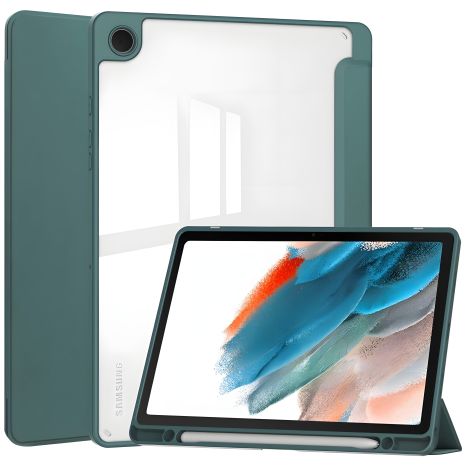 Чохол TPUCristal SlimTPU Spen тримач Samsung Galaxy Tab A9 Plus SM X210 X215 X216 Хакі Чохол TPUCristal SlimTPU Spen тримач Samsung Galaxy Tab A9 Plus SM X210 X215 X216 Хакі