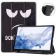 Чохол SlimTPU Spen HardPrinted з малюнком Samsung Galaxy Tab S6 Lite P610 P615 P620 P625 P613 P619 Не чіпай Мій Планшет