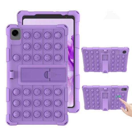 Чохол SoftGel Kids дитячий pop-it Samsung Galaxy Tab A9 SM X110 X115 X116 Фіолетовий