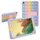 Чохол SoftGel Kids дитячий pop-it для Samsung Galaxy Tab A7 8.7 Lite Sm T225 T220 Веселка Фіолетовий