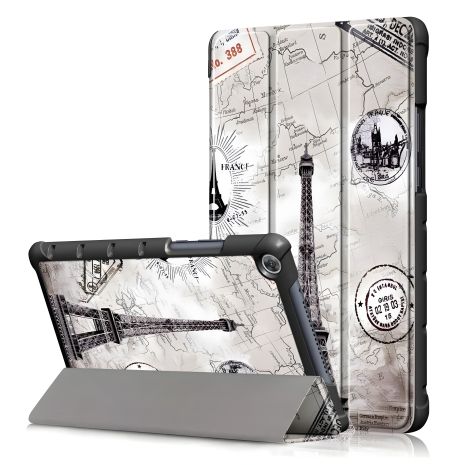 Чехол Huawei MediaPad M5 lite 8 JDN2 W09 AL00 HardPrinted з малюнком Ейфелева Вежа