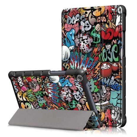 Чехол Huawei MediaPad M5 lite 8 JDN2 W09 AL00 HardPrinted з малюнком Графіті