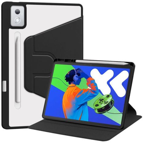 Чохол Lenovo Idea Tab Pro 12.7 2025 TPUCristal Pen holder 360 Чорний