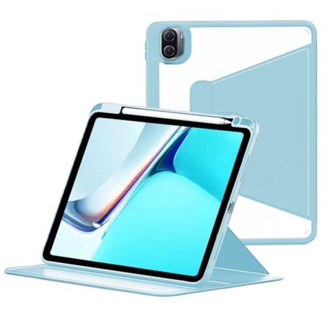 Чохол TPUCristal Pen holder 360 для Xiaomi Pad 5 11" / 5 Pro 2021 Голубий