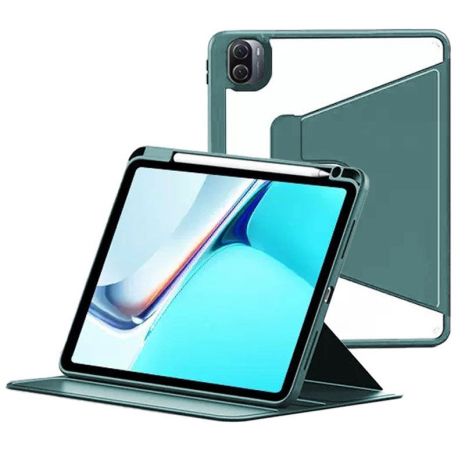Чохол TPUCristal Pen holder 360 для Xiaomi Pad 5 11" / 5 Pro 2021 Темно-зелений