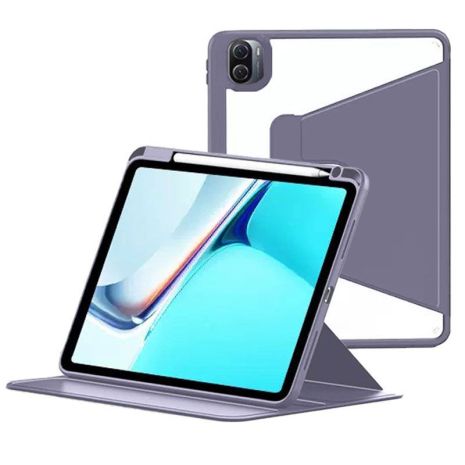 Чохол TPUCristal Pen holder 360 для Xiaomi Pad 5 11" / 5 Pro 2021 Фіолетовий