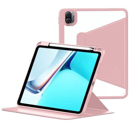 Чохол TPUCristal Pen holder 360 для Xiaomi Pad 5 11" / 5 Pro 2021 Світло-рожевий