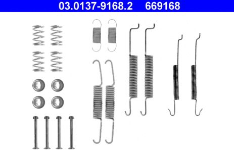 Комплектующие, тормозная колодка, VW FOX, SKODA FELICIA, ATE (03013791682)