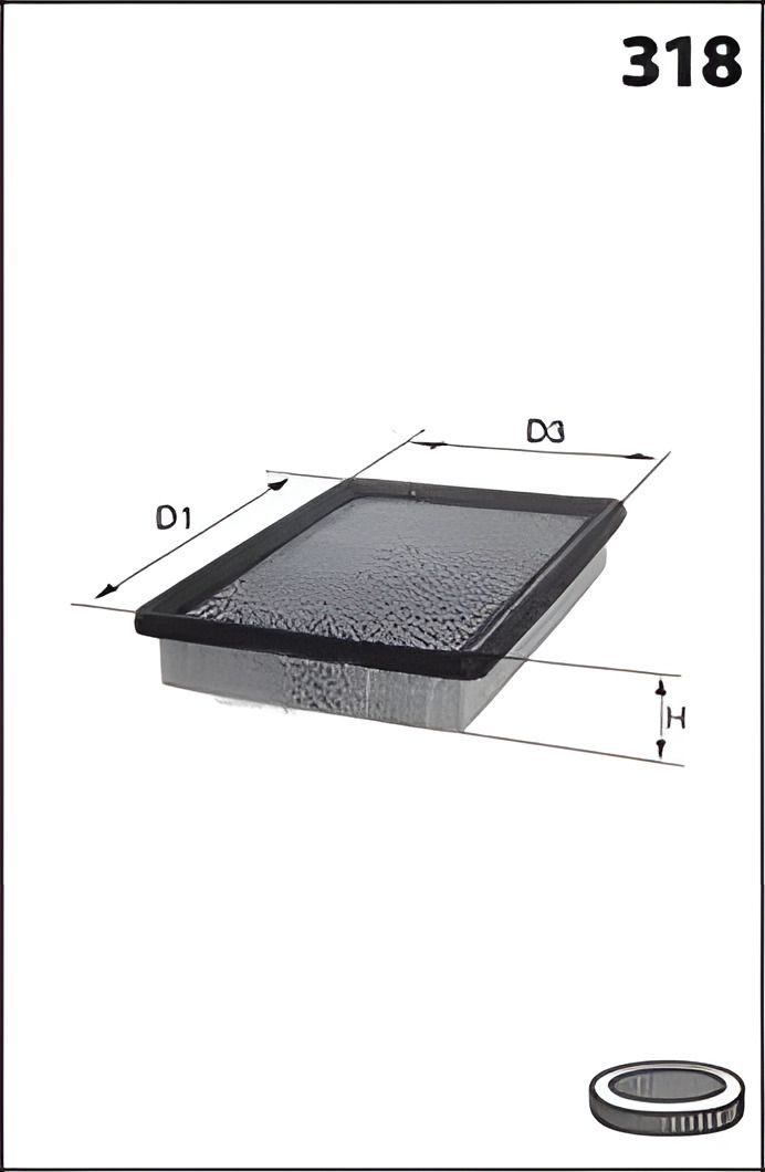 Повітряний фільтр HONDA CIVIC, MECAFILTER (ELP3769) Повітряний фільтр HONDA CIVIC, MECAFILTER (ELP3769)