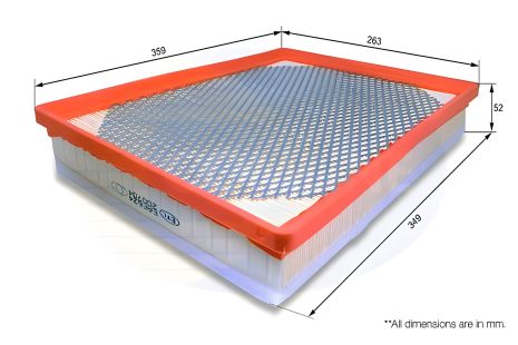 Воздушный фильтр NISSAN INTERSTAR, OPEL MOVANO, COMLINE (EAF624)
