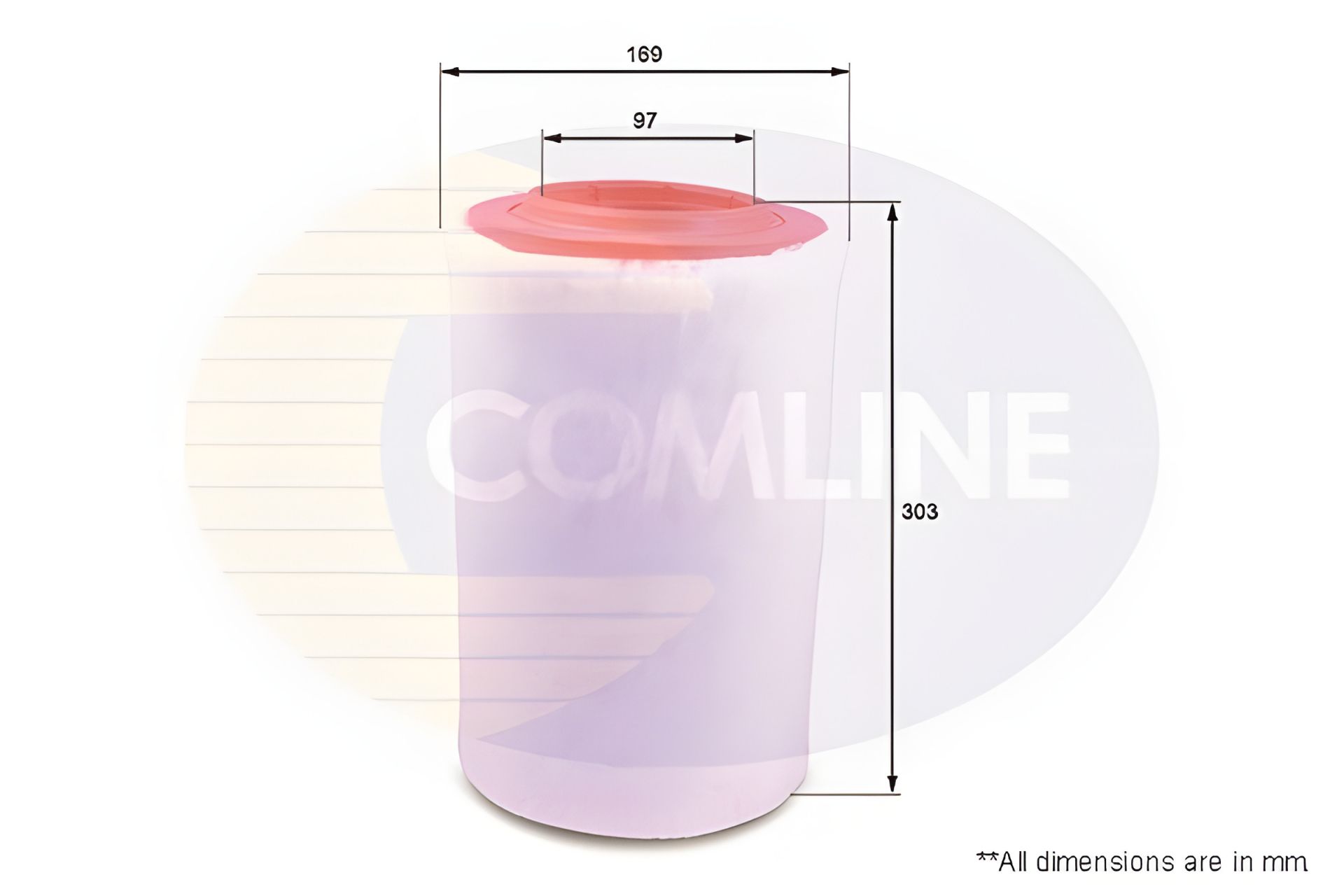 Повітряний фільтр OPEL MOVANO, FIAT DUCATO, COMLINE (EAF718) Повітряний фільтр OPEL MOVANO, FIAT DUCATO, COMLINE (EAF718)