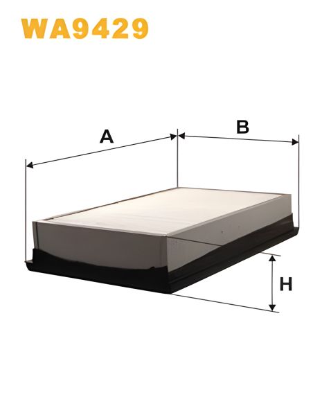 Воздушный фильтр KIA CARNIVAL, WIX FILTERS (WA9429) Воздушный фильтр KIA CARNIVAL, WIX FILTERS (WA9429)