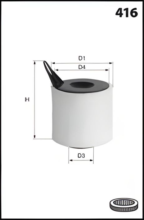 Воздушный фильтр для BMW 1, MECAFILTER (EL9137) Воздушный фильтр для BMW 1, MECAFILTER (EL9137)