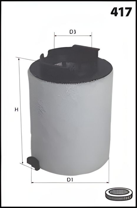 SKODA SUPERB, SEAT LEON, AUDI A3 повітряний фільтр, MECAFILTER (EL9112) SKODA SUPERB, SEAT LEON, AUDI A3 повітряний фільтр, MECAFILTER (EL9112)