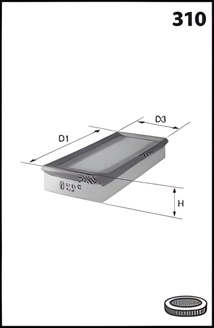 Повітряний фільтр VOLVO 850, MECAFILTER (ELP3720) Повітряний фільтр VOLVO 850, MECAFILTER (ELP3720)