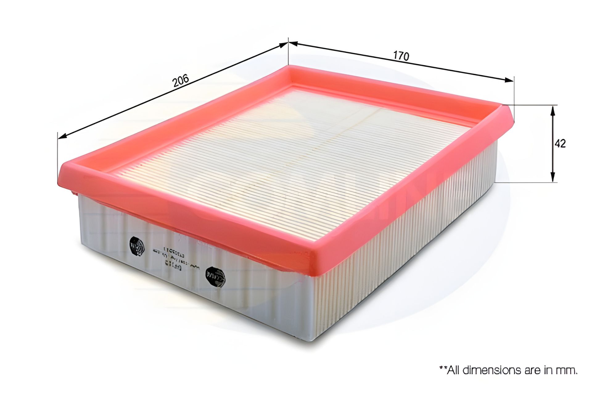 Повітряний фільтр Peugeot 206, Citroën Xsara, Daihatsu Charmant, Comline (EAF115) Повітряний фільтр Peugeot 206, Citroën Xsara, Daihatsu Charmant, Comline (EAF115)