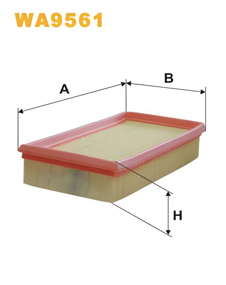Воздушный фильтр AGILA/SWIFT, WIX FILTERS (WA9561)