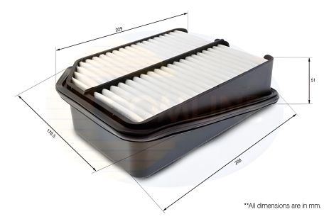 Повітряний фільтр SUZUKI GRAND VITARA, DAEWOO LUBLIN, COMLINE (CSZ12605)