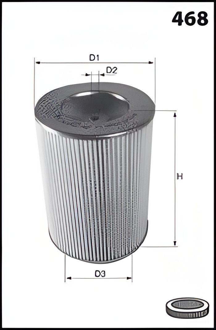 MECAFILTER Повітряний фільтр FORD ECONOVAN, MAZDA E-SERIE (EL3772) MECAFILTER Повітряний фільтр FORD ECONOVAN, MAZDA E-SERIE (EL3772)