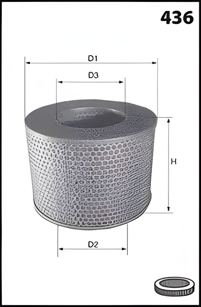 Фільтр повітряний CHEVROLET LUMINA, VW TARO MECAFILTER (EL3729) Фільтр повітряний CHEVROLET LUMINA, VW TARO MECAFILTER (EL3729)