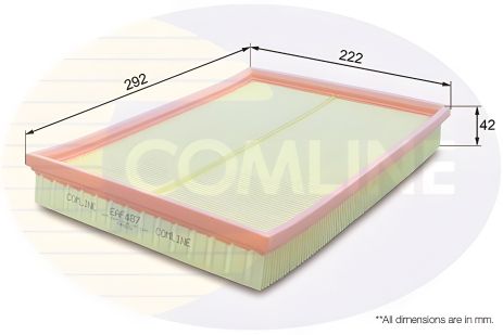 Повітряний фільтр OPEL ASTRA, COMLINE (EAF487)