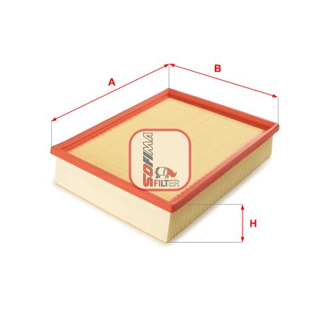 Повітряний фільтр VW TRANSPORTER, SOFIMA (S3085A) Повітряний фільтр VW TRANSPORTER, SOFIMA (S3085A)