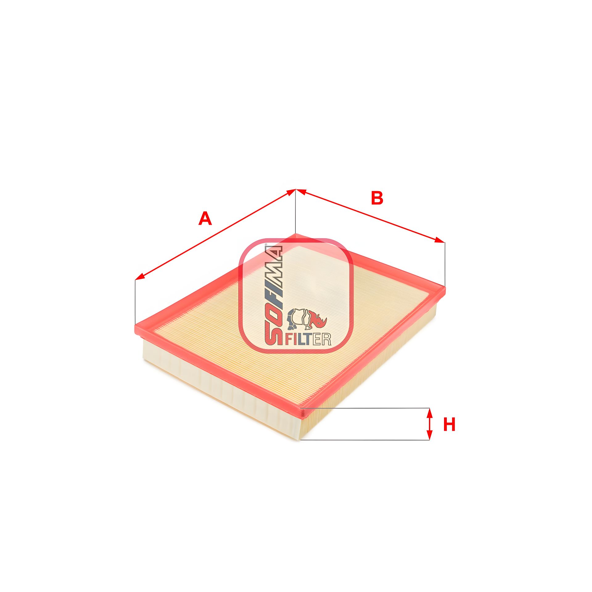 Повітряний фільтр CHEVROLET NIVA, OPEL ASTRA, LTI TX, SOFIMA (S3107A) Повітряний фільтр CHEVROLET NIVA, OPEL ASTRA, LTI TX, SOFIMA (S3107A)