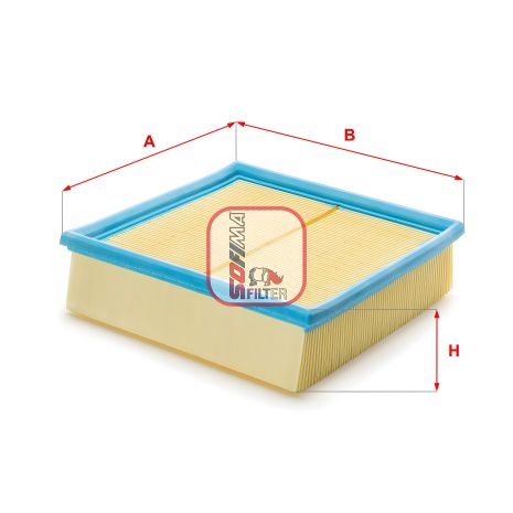 Воздушный фильтр для VW TRANSPORTER II/III, LADA 110, AUDI 100, SOFIMA (S0730A) Воздушный фильтр для VW TRANSPORTER II/III, LADA 110, AUDI 100, SOFIMA (S0730A)