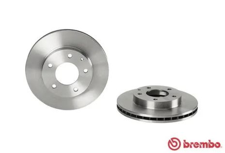 Диск гальмівний HAIMA (FAW), MAZDA PREMACY, MAZDA 626, BREMBO (09558414)
