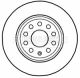 Диск гальмівний SKODA SUPERB, SEAT LEON, AUDI A3, BORG & BECK (BBD4546)