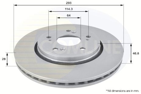 ΠΠΈΡΠΊ Π³Π°Π»ΡΠΌΡΠ²Π½ΠΈΠΉ HONDA CR-V, HONDA CROSSTOUR, COMLINE (ADC0560V) ΠΠΈΡΠΊ Π³Π°Π»ΡΠΌΡΠ²Π½ΠΈΠΉ HONDA CR-V, HONDA CROSSTOUR, COMLINE (ADC0560V)