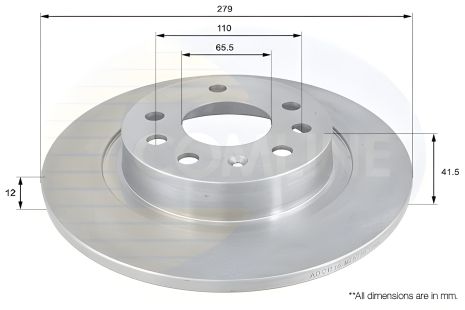 Тормозной диск COMLINE для CADILLAC BLS, FIAT CROMA и SAAB 9-3X (ADC1116)
