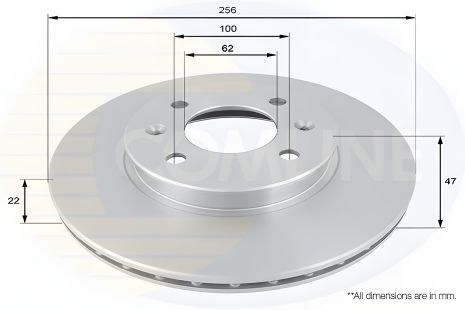 Диск гальмівний HYUNDAI i20, KIA RIO, HYUNDAI SOLARIS, COMLINE (ADC1077V) Диск гальмівний HYUNDAI i20, KIA RIO, HYUNDAI SOLARIS, COMLINE (ADC1077V)