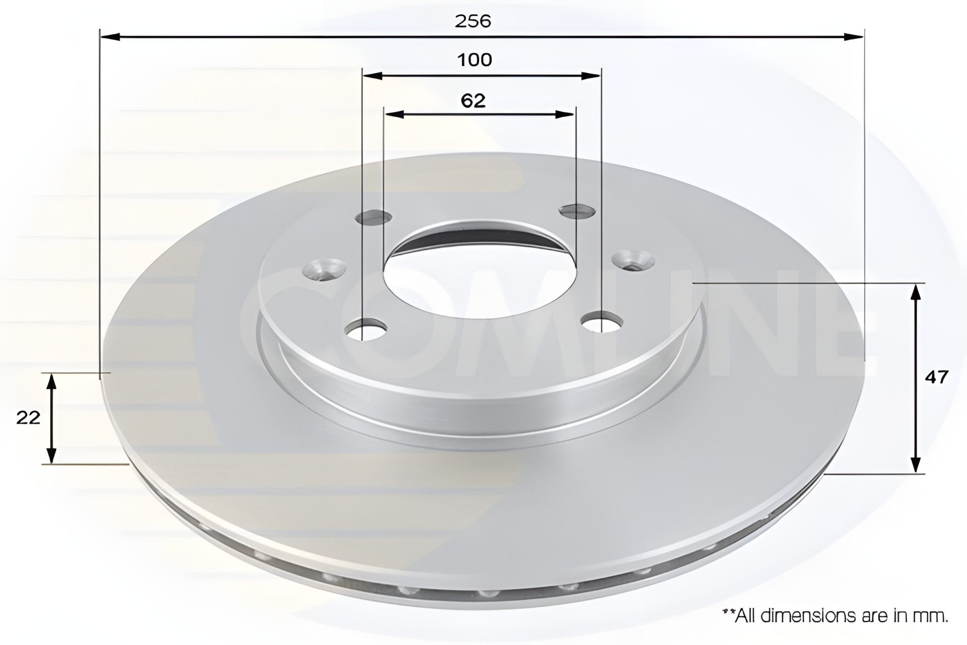 Диск тормозной HYUNDAI i20, KIA RIO, HYUNDAI SOLARIS, COMLINE (ADC1077V) Диск тормозной HYUNDAI i20, KIA RIO, HYUNDAI SOLARIS, COMLINE (ADC1077V)