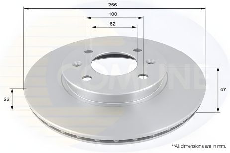 Диск гальмівний HYUNDAI i20, KIA RIO, HYUNDAI SOLARIS, COMLINE (ADC1077V) Диск гальмівний HYUNDAI i20, KIA RIO, HYUNDAI SOLARIS, COMLINE (ADC1077V)