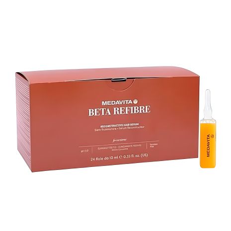 Medavita Beta Refibre Serum для восстановления волос, упаковка 24x10 мл
