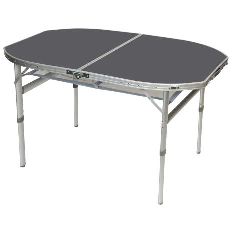 Стіл Bo-Camp Case Model Oval 120x80 cm Grey (1404415)